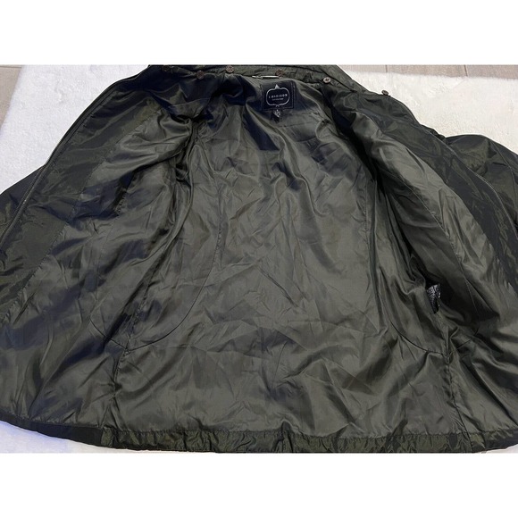 1 Madison Green Puffer‎ Down Coat Jacket Women's Size Small S Cinch Winter - Picture 7 of 9